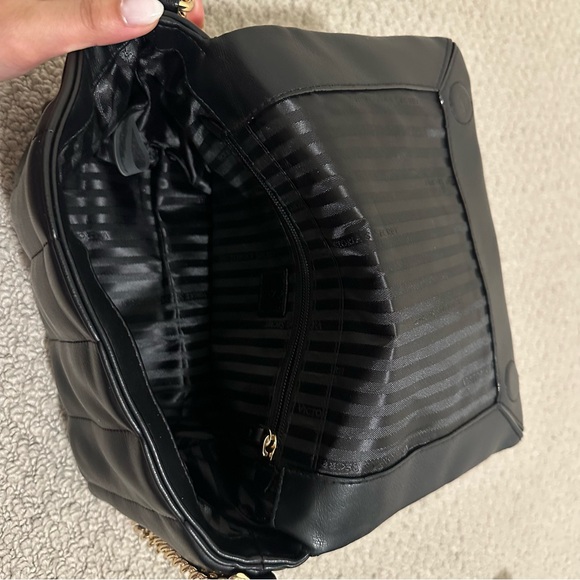 Victoria secret Black Quilted Chain Shoulder Bag - Picture 8 of 14